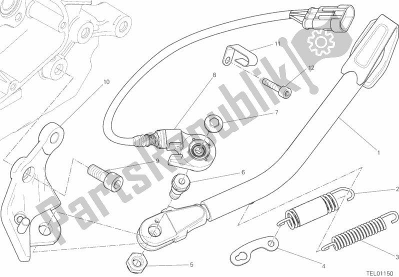 Wszystkie części do Stoisko Ducati Scrambler 1100 Special Thailand 2020